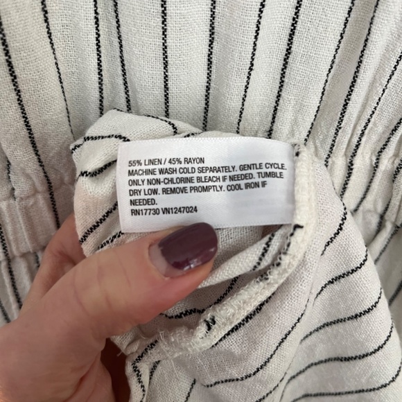 A New Day Striped Linen Dress - Picture 4 of 4